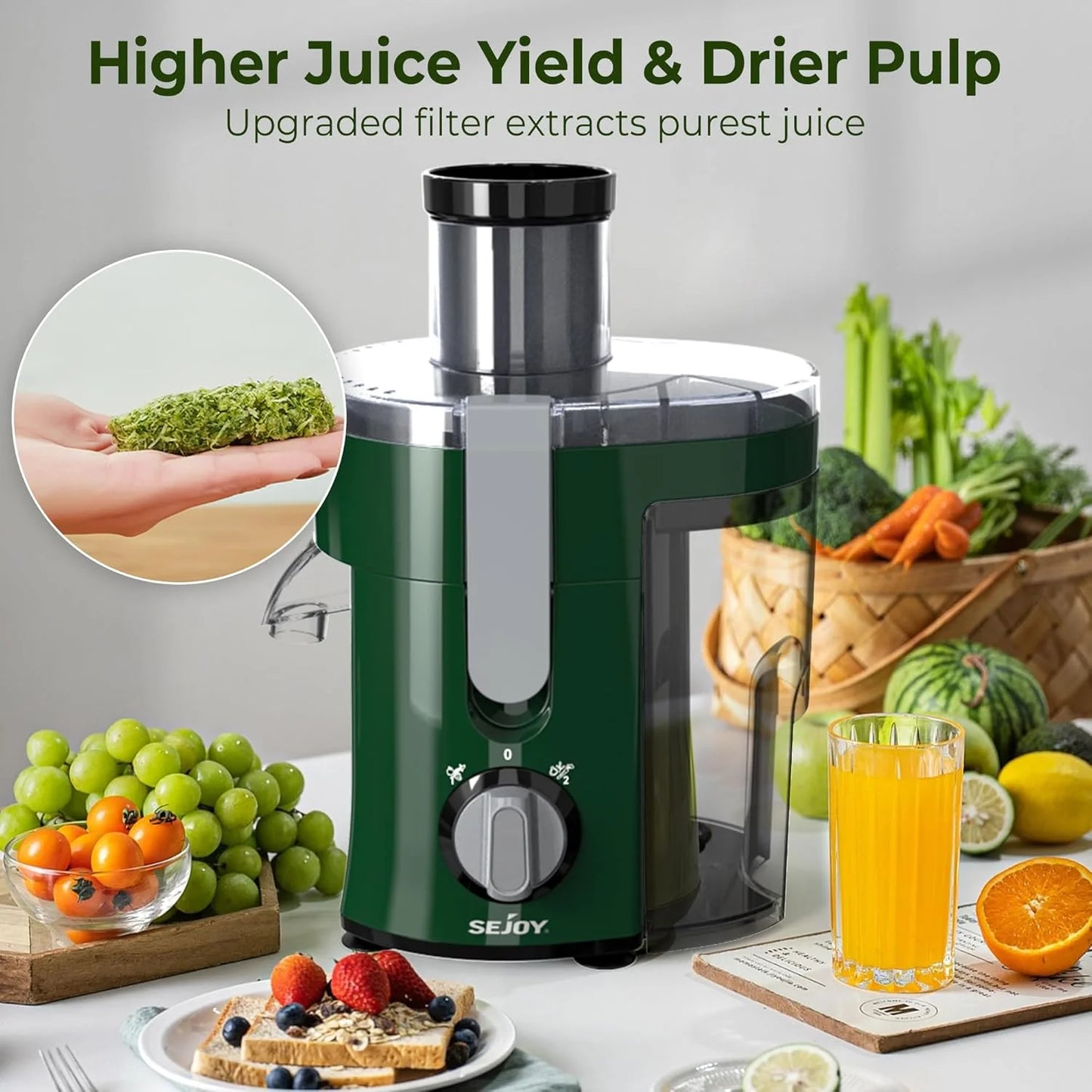 PressJuice Compact Juicer Pro