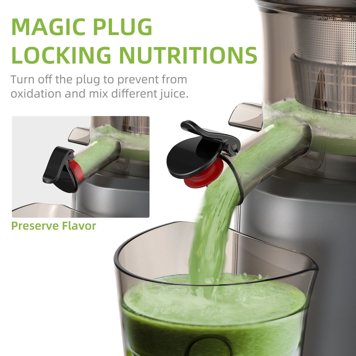PressJuice Pro Slow Masticating Juicer