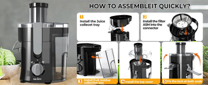 PressJuice Compact Juicer Pro