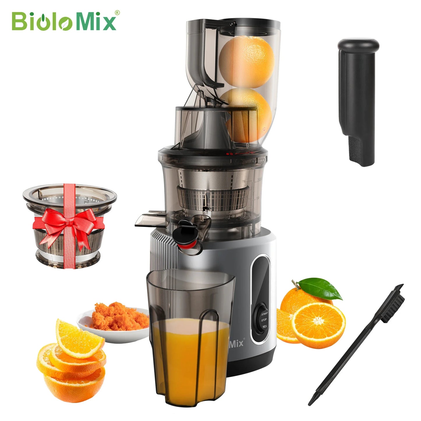 PressJuice Pro Slow Masticating Juicer